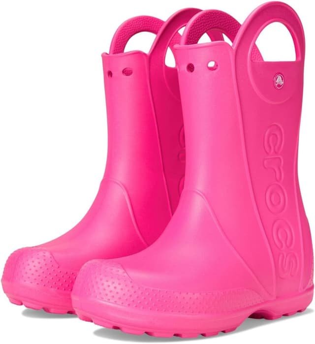 Detalle de Crocs Handle It Rain Boot K : bottine de pluie mixte enfant légère et facile à enfiler