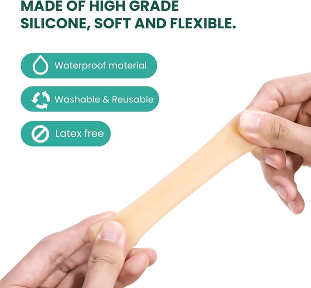 Detalle 2 de Welnove Gel Toe Cap 8er-Set Beige