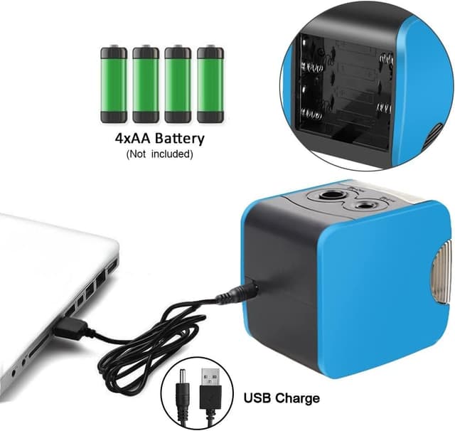 Detalle 2 de Oladwolf Elektrischer Anspitzer Zwei Löcher