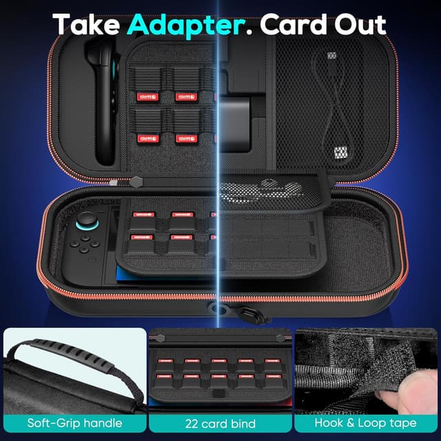 Thumbnail 3 de Nintendo Switch 2 Tasche Große Harte Tasche