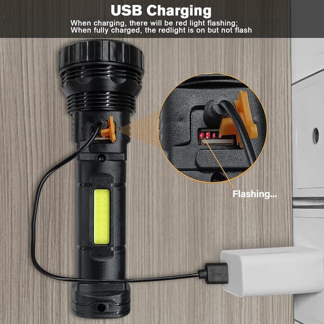 Thumbnail 3 de Idealife Linterna Solar LED Recargable 1200mAh