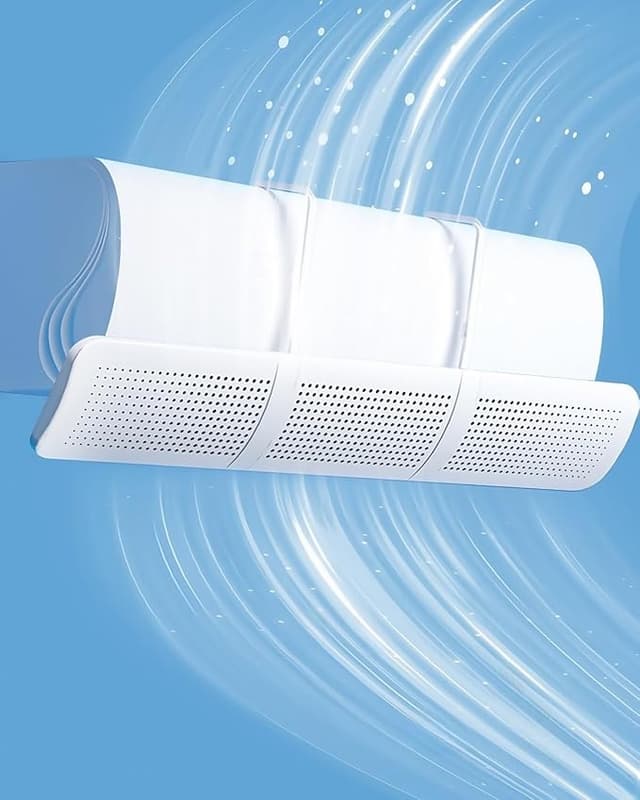 Detalle de UEMUSI Deflector de Aire Acondicionado Ajustable