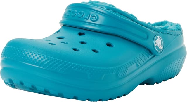 Detalle de Crocs Kids Classic Lined Clog for children with pivoting heel straps