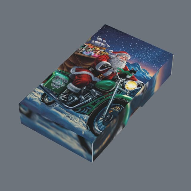 Detalle de Kraftform Kompakt 10 Christmas bit holder set with Rapidaptor quick-release chuck