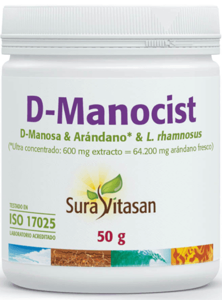 Detalle de Sura Vitasan D-Manocist Probiotic 50 g