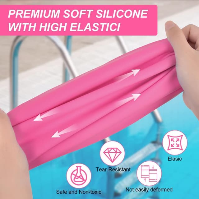 Thumbnail 5 de AMFUN cuffia nuoto capelli lunghi