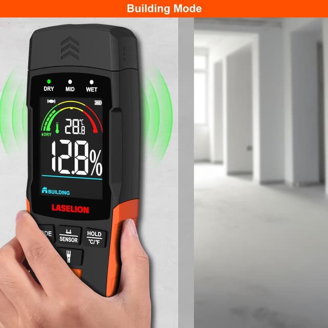 Thumbnail 4 de LASELION MS03 moisture meter 2-in-1 pin/pinless