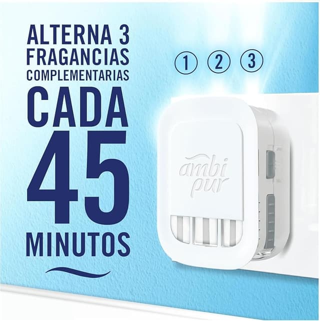 Detalle 2 de Ambi Pur 3Volution Nubes de Algodón Recargables 4 unidades