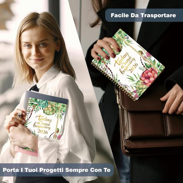 Thumbnail 5 de Gumiho Agenda 2026 A5 Settimanale Verde