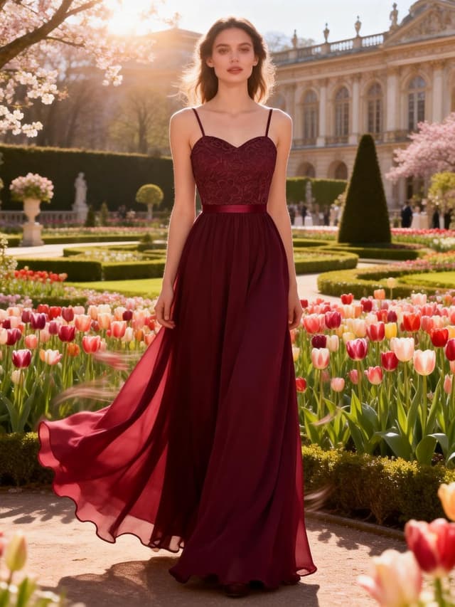 Thumbnail 3 de DRESSTELLS Abendkleid Elegant Lang