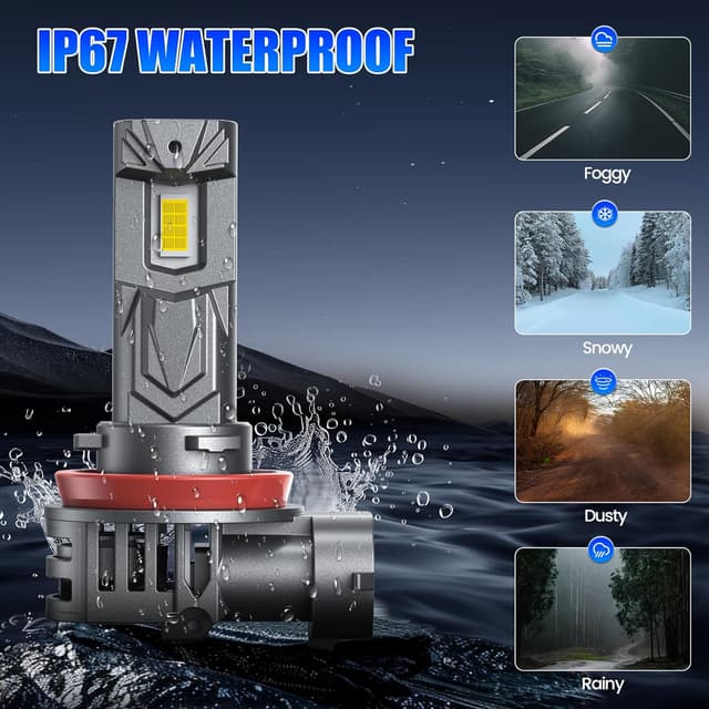 Thumbnail 4 de rimthin H11 Fog Light Bulbs 50,000h