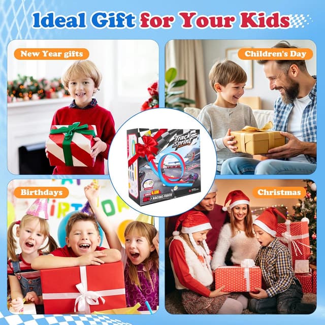 Thumbnail 6 de Flexible race track 4.6M with 4 cars