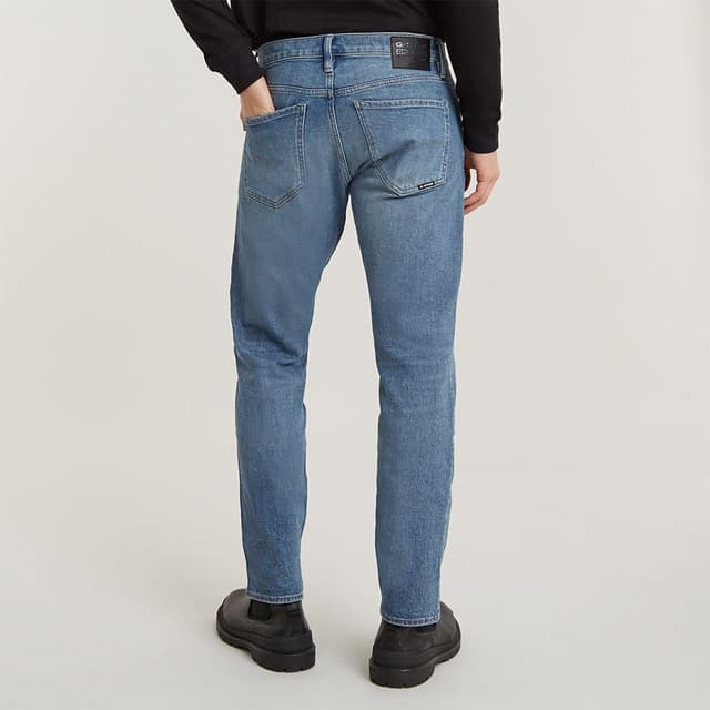 Detalle 2 de G-STAR Mosa Straight Jeans für Herren mit geradem Bein und Nieten-Details