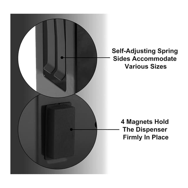 Thumbnail 4 de Mayouko Magnetic Glove Dispenser Holder 8lbs