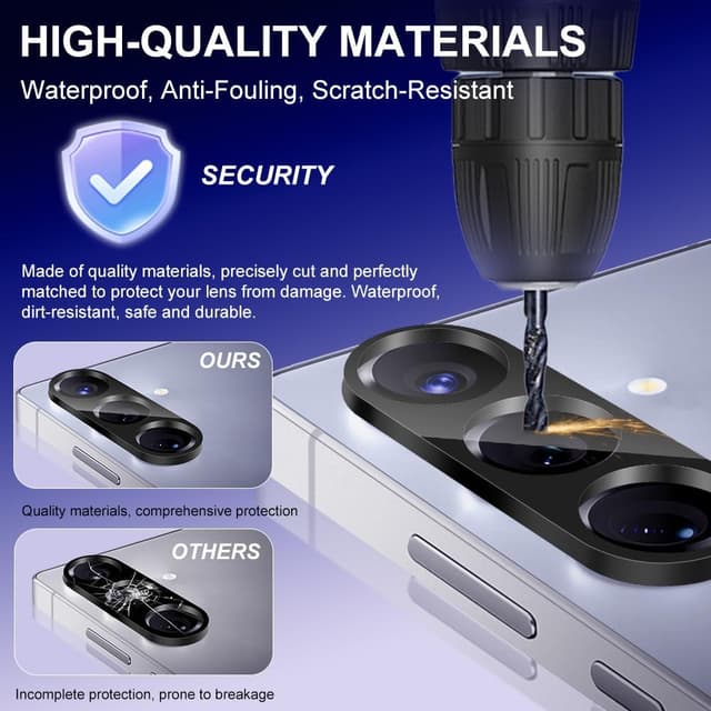 Thumbnail 4 de OFFCUP Caméra Protecteur Galaxy S25 9H