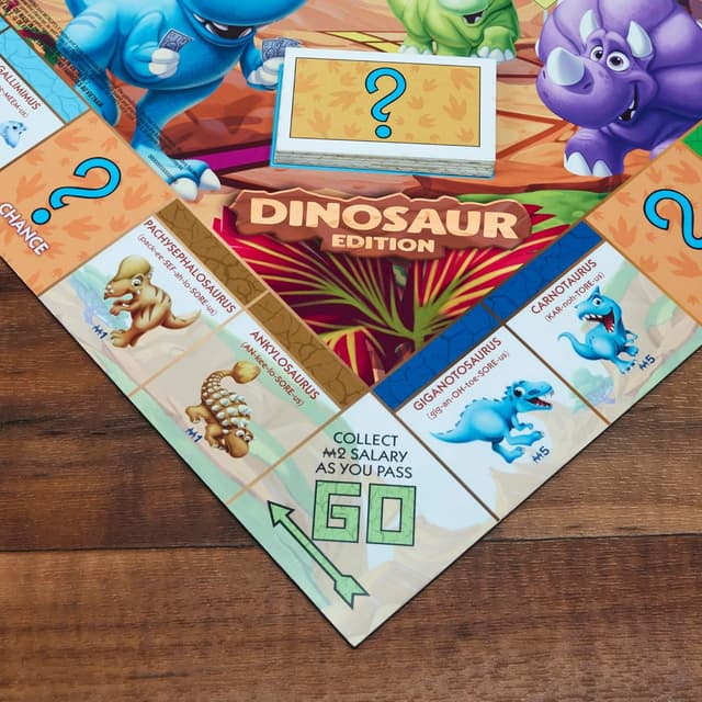 Detalle de Monopoly Junior Dinosaur Edition Game