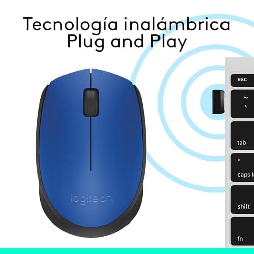 Thumbnail 6 de Logitech M171 Ratón inalámbrico 2,4 GHz — azul 🖱