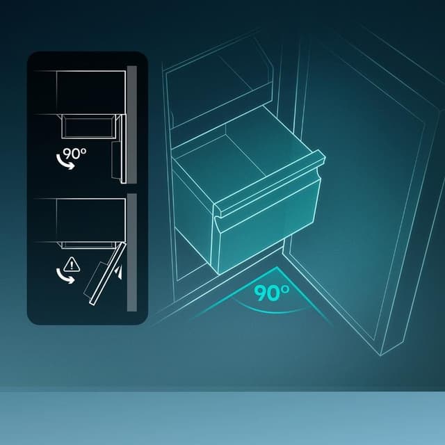 Detalle de Frigorífico combi Hisense RB3K330SAIC No Frost 186 cm 330 L C Inox WiFi