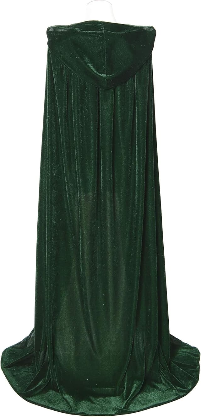 Thumbnail 4 de Txian Full Length Hooded Velvet Cloak 59