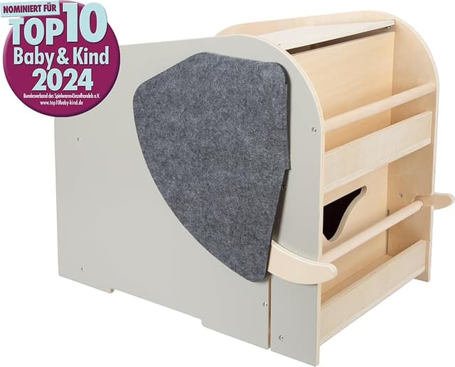 Thumbnail 5 de small foot 12423 caja guardajuguetes 63 x 51 x 41 cm