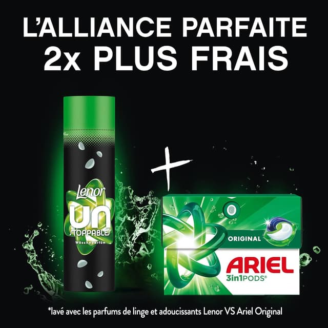 Thumbnail 5 de Lenor Unstoppables d’Ariel perles parfumées 78 lavages