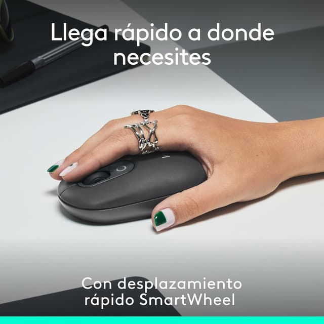 Thumbnail 2 de Logitech POP Mouse: Ratón Bluetooth portátil con fácil cambio 😊