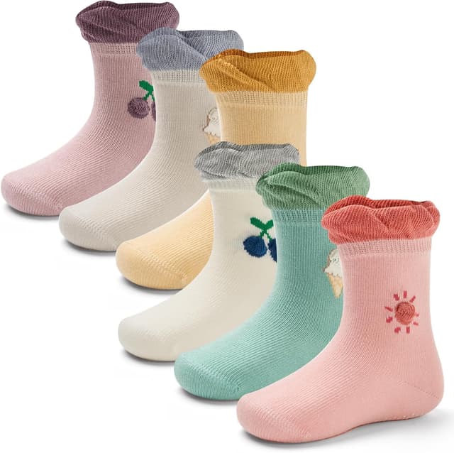 Detalle de Stoppersocken für Babys Baumwolle, 6 Paar