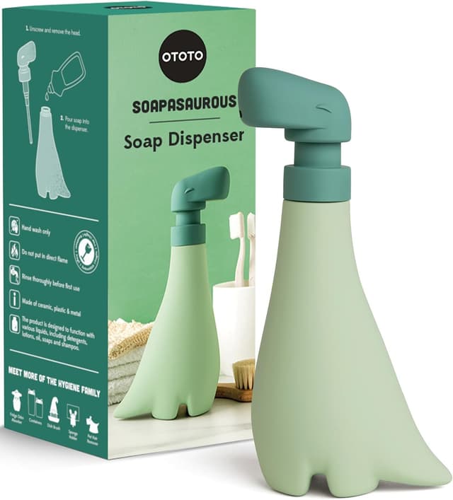 Imagen de OTOTO Soapasaurous distributeur de savon vert en OfertitasTOP
