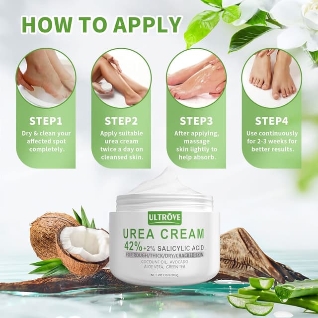 Thumbnail 4 de Urea Creme 42% mit 2% Salicylsäure 200 g 🦶