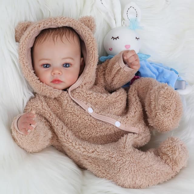 Detalle 2 de 18-inch KSBD reborn baby doll for realistic play