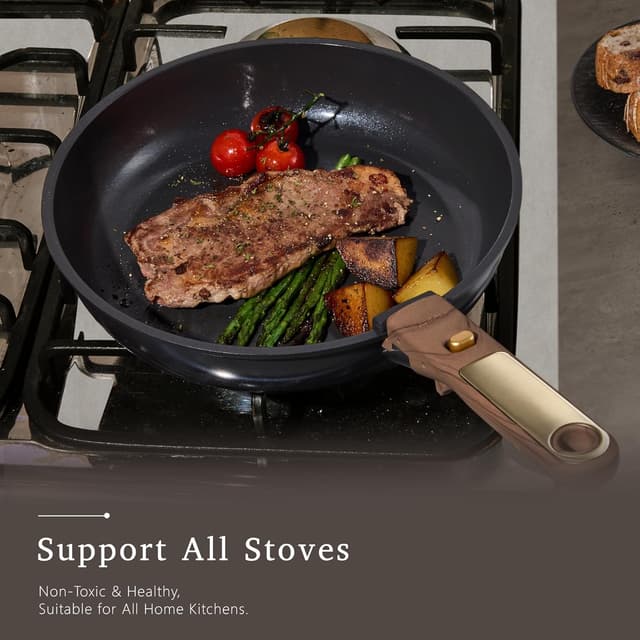 Thumbnail 5 de CAROTE 15Pcs Ceramic Cookware Set