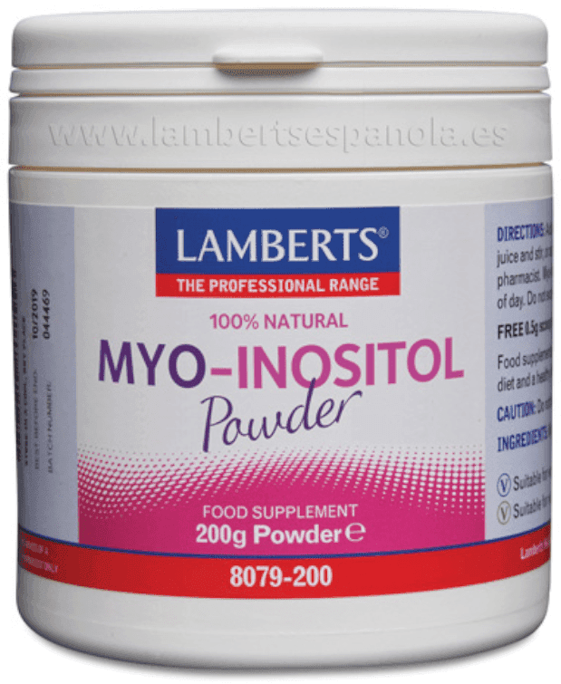 Imagen de Lamberts Myo Inositol polvo 200 g en OfertitasTOP