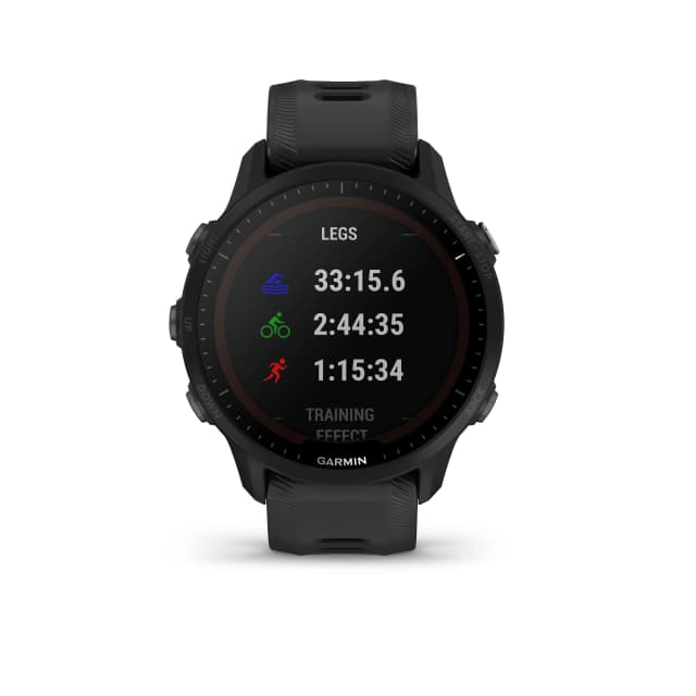 Detalle de Garmin Forerunner 955 Solar (reacondicionado Grado A) con Power Glass y GPS multibanda