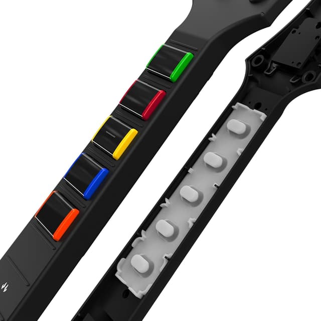 Detalle de CRKD Gibson Les Paul Guitar Controller (Black Tribal) — Licensed by Xbox for Rhythm Games