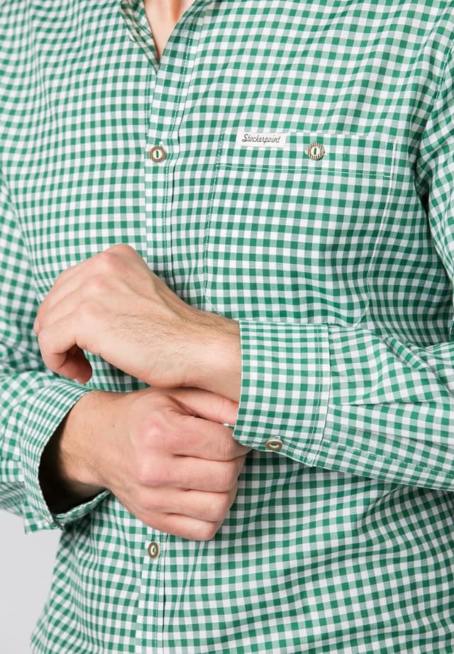 Thumbnail 3 de Stockerpoint Hemd Campos3 Trachtenhemden Manga Larga