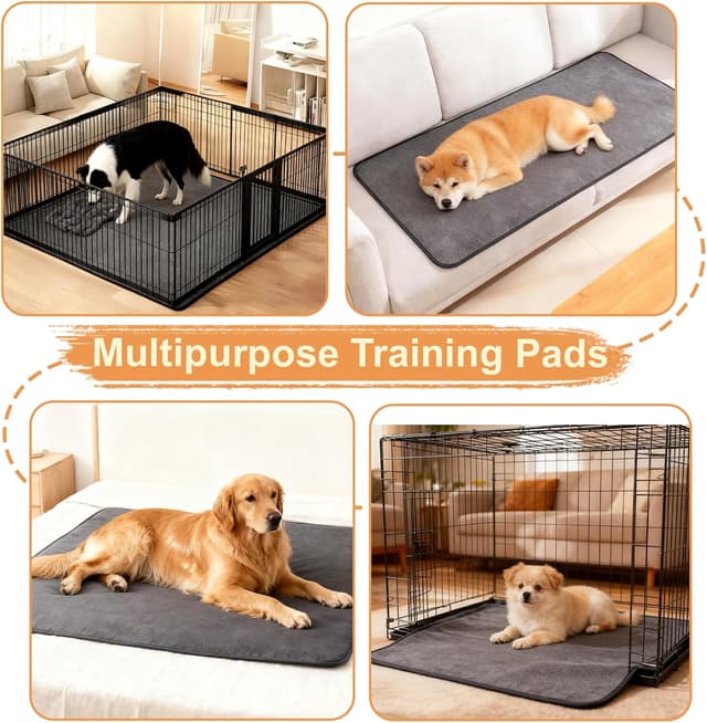 Detalle 2 de Inkontinenzunterlage Hund 2er Set 122x92 cm