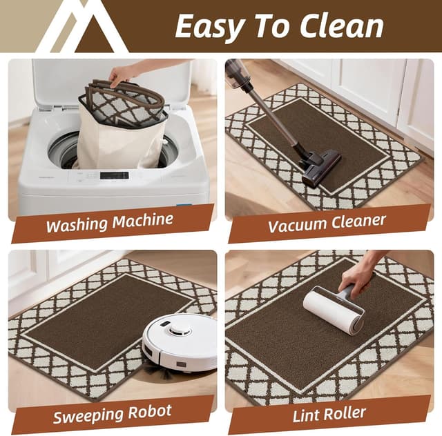Thumbnail 6 de COSY HOMEER kitchen runner rug mats 2