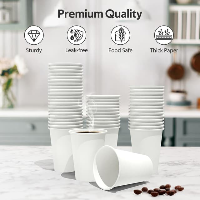 Detalle de Dealusy 12 oz leak free coffee cups