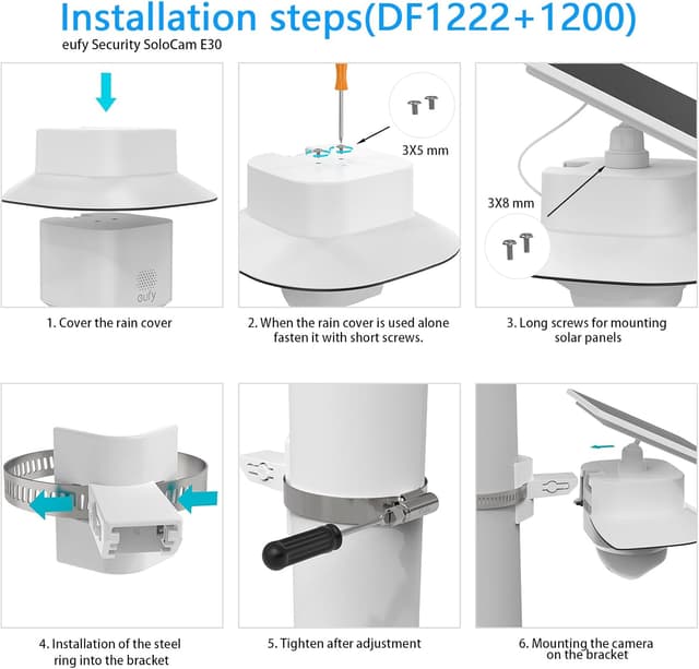 Thumbnail 4 de HOLACA Masthalterung kompatibel mit eufy SoloCam E30/E42