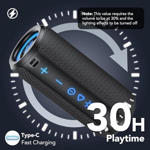 Detalle de TIMU Enceinte Bluetooth 5.4 avec 30 W