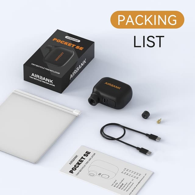 Thumbnail 6 de AIRBANK Pocket SE Mini-Fahrradpumpe 100 PSI