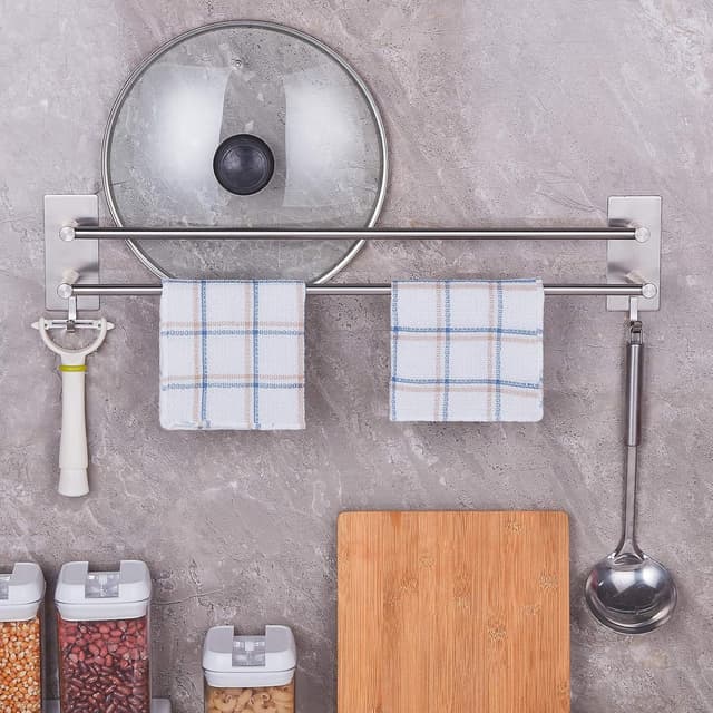 Detalle 2 de JS Handtuchhalter 60 cm aus Edelstahl