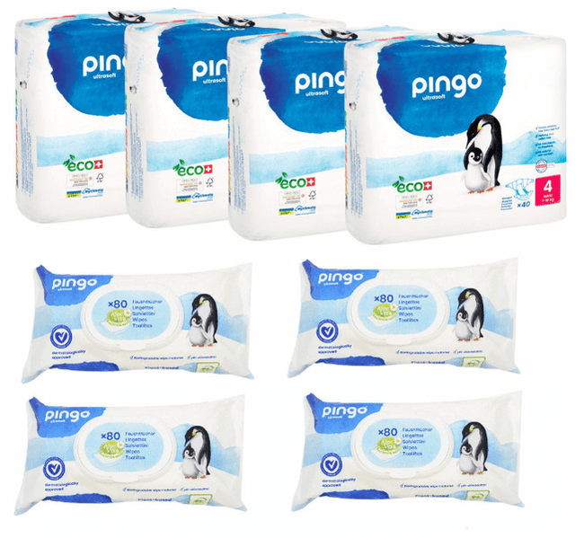 Imagen de Pingo Pack Pañales talla 4 4x40 uds en OfertitasTOP