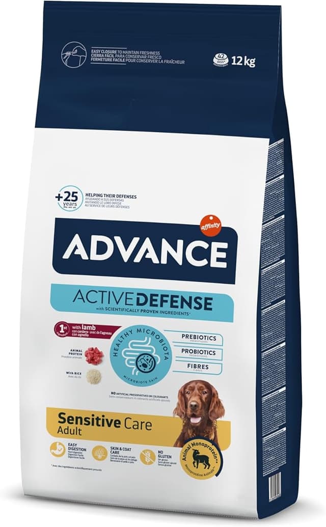 Detalle de Advance Medium Maxi Sensitive Lamb 🐶 Pienso para perros de razas medianas y grandes