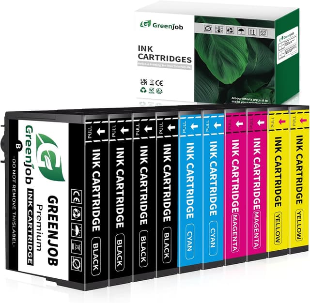 Detalle de Greenjob 604XL cartuchos compatibles para Epson 🖨