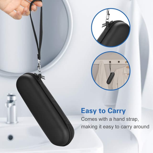 Thumbnail 5 de ProCase Custodia spazzolino da viaggio Nero