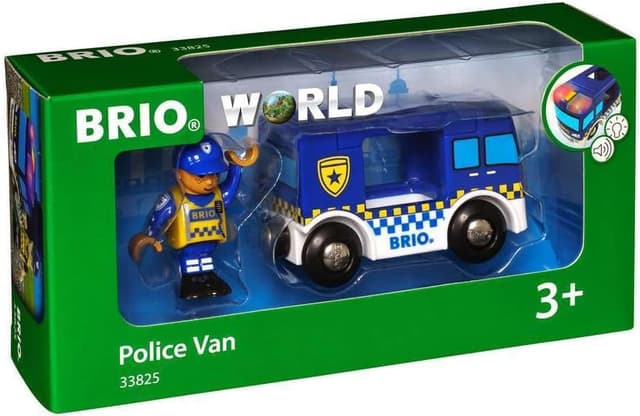 Thumbnail 1 de BRIO World 33825 Polizeiwagen Licht Sound