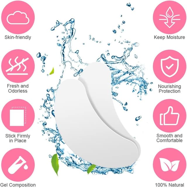 Thumbnail 1 de URAQT Patchs 50pcs pour extensions de cils 🧴