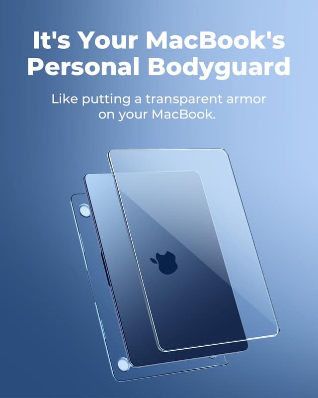 Detalle 1 de BlueSwan MacBook Air 13 Hülle mit Snap Case