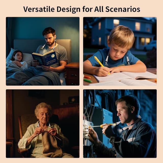 Thumbnail 6 de Bed Neck Reading Light 1600mAh